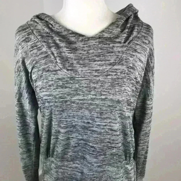 Athleta Grey Batwing and Robin Hoodie - Picture 2 of 5
